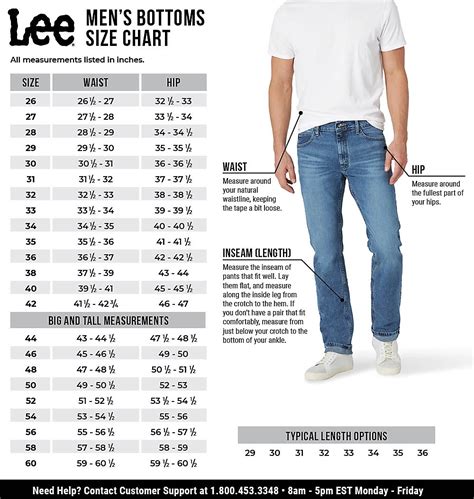 Regular Size Measurements