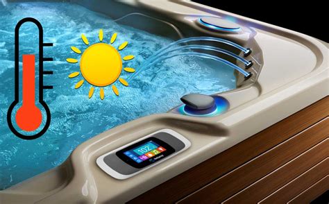 regulating hot tub temperature