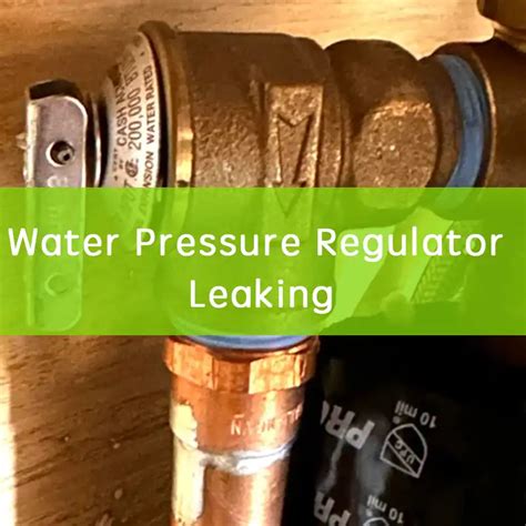 Regulator Leaking