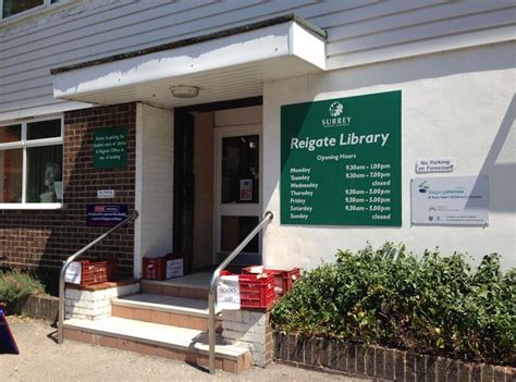 reigate library opening times