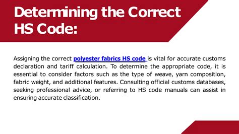 Reinforcing Fabrics Hs Code