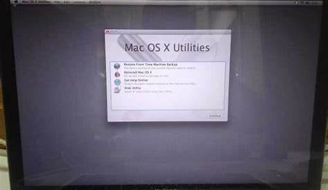 Come ripristinare un Mac OS X e reinstallare il sistema operativo