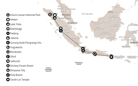 reis door indonesie 4 weken