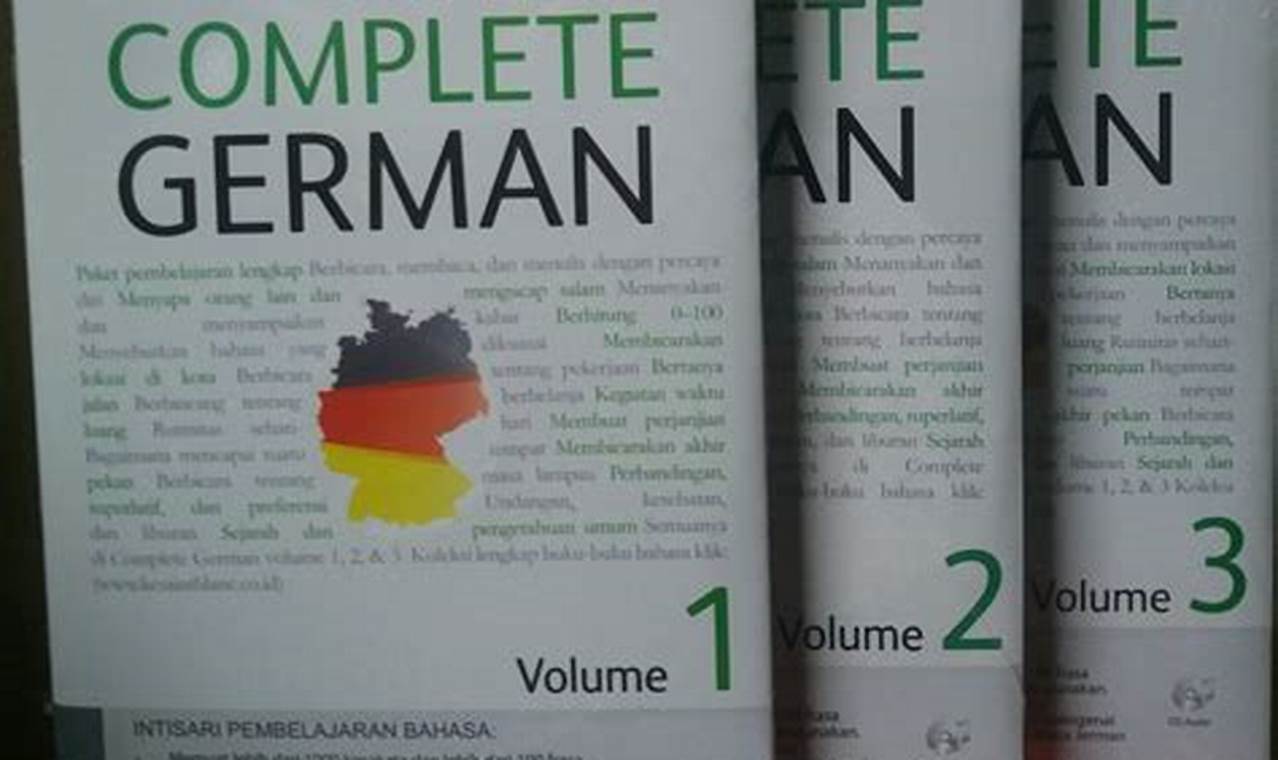 Rahasia Terbongkar: Buku Terbaik untuk Menguasai Bahasa Jerman!