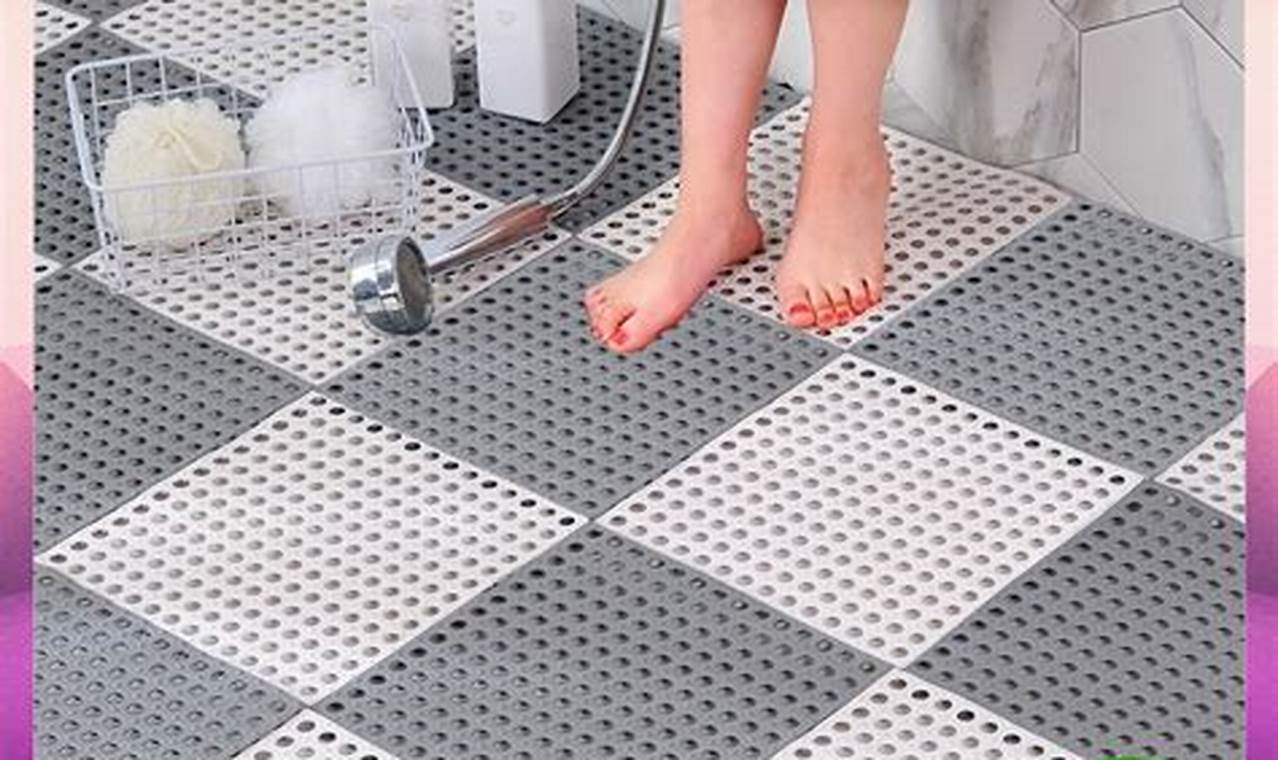 rekomendasi karet anti slip lantai kamar mandi