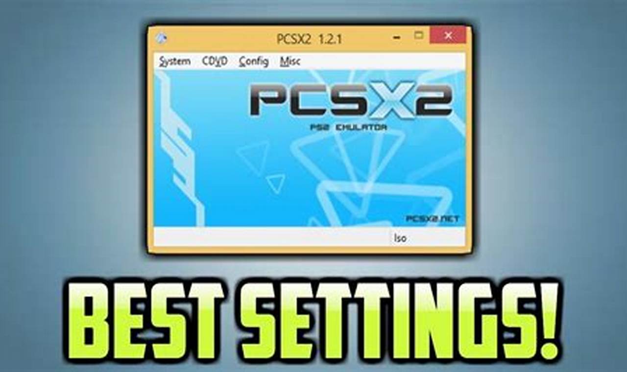 rekomendasi setting pcsx2 untuk laptop low spek