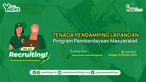 rekrutmen tenaga pendamping masyarakat 2023