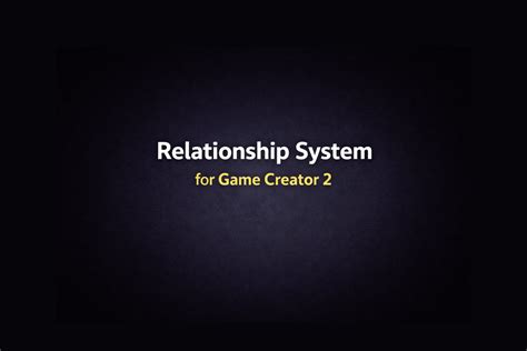 relationship game package