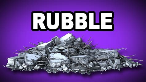 relationship rubble meaning in english with example