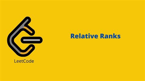 relative ranks leetcode solution