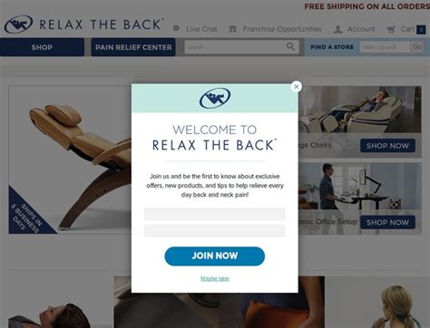 Relax The Back Coupons Printable