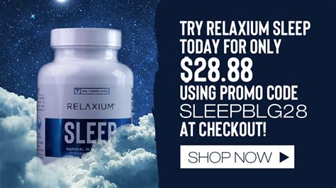 Relaxium Sleep Discount Code