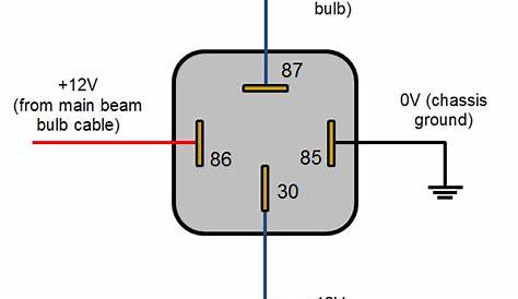 Relay 12 Volt Wiring Diagram