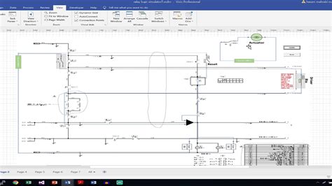 Relay Logic Circuit Simulator
