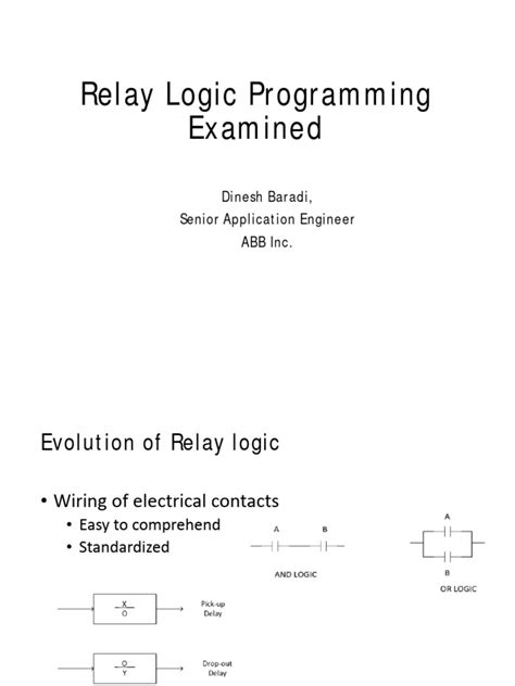 Relay Logic Programming