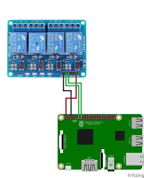 Relay Module Raspberry Pi 4