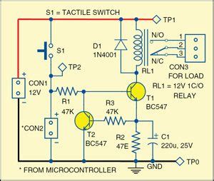 Relay Power Saving Circuit