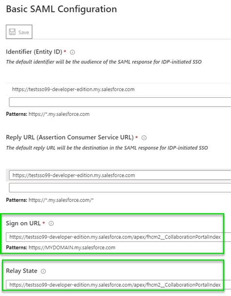 Relay State Url Azure