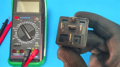 Relay Testing With Multimeter