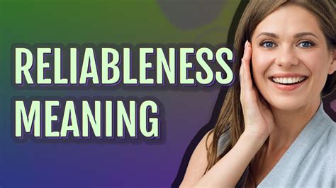 reliableness