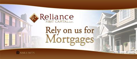 reliance first capital mortgage rating