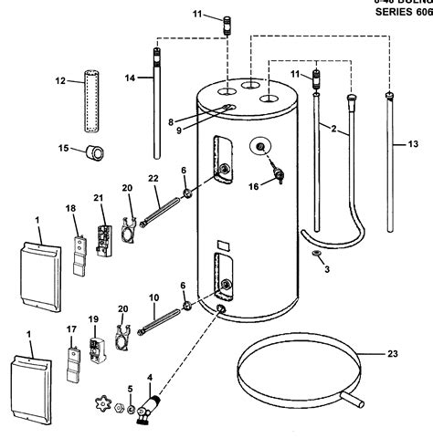 reliance propane water heater parts
