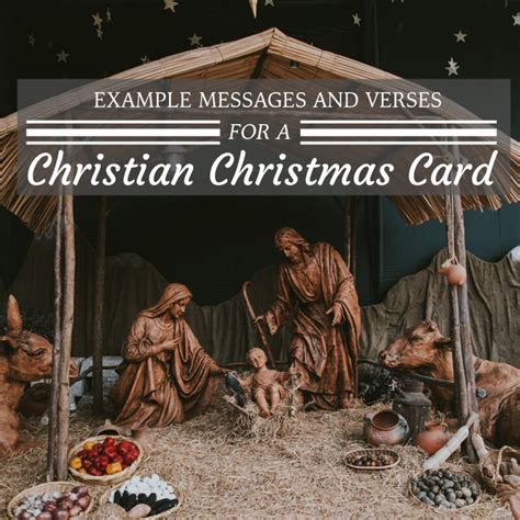 Religious Christmas Card Sayings: Spread The Message Of Love And Faith