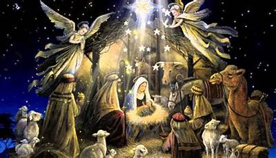 Religious Christmas Wallpaper Backgrounds