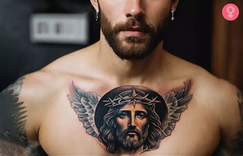 Religious Chest Tattoos