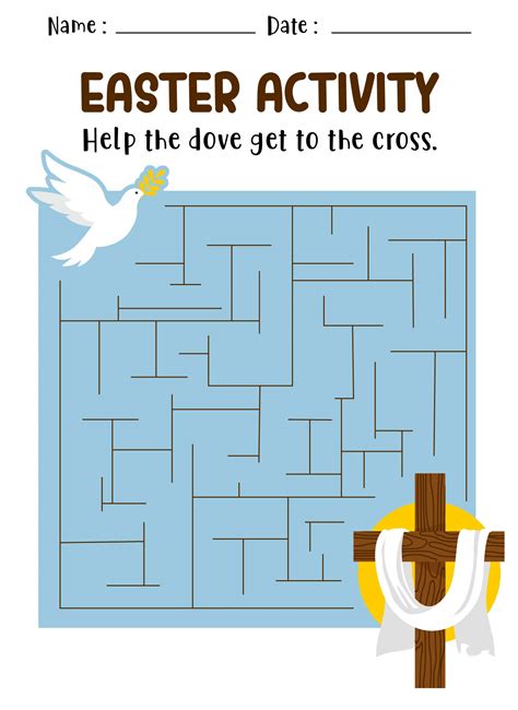 Religious Easter Printable Activities