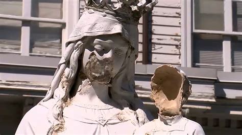 Religious Statue Vandalized