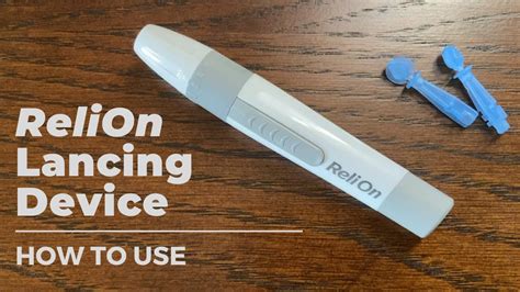 ReliOn Lancing Device