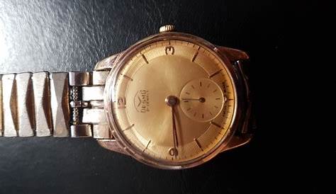 Reloj Fond Acier Inoxydable Swiss Made Crystal Watch 17 Rubis Incabloc