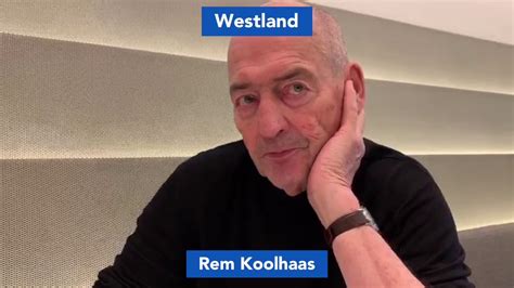 Rem Koolhaas Interview 2022