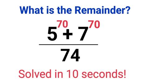 remainder calculator with powers