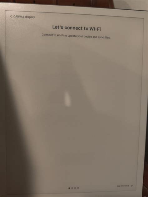 Remarkable 2 Won't Connect To Wifi