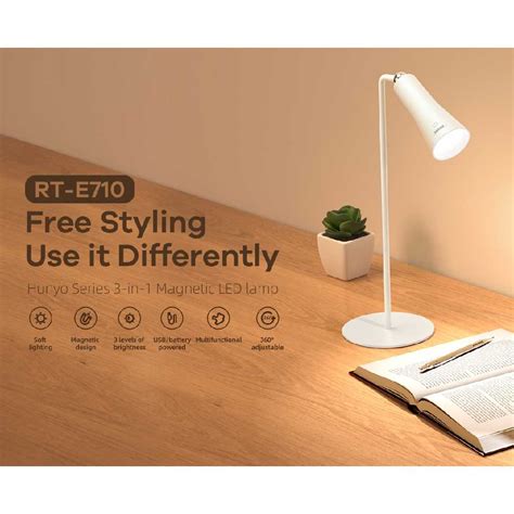 Remax RTE365 Kaden Ultra Simple Style LED Table Lamp 360 Rotation