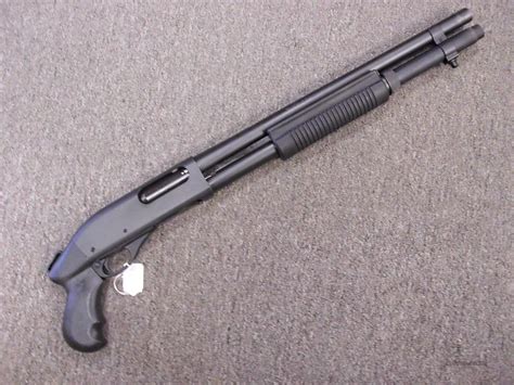 Remington 12 Gauge Tactical Shotgun With Pistol Grip 