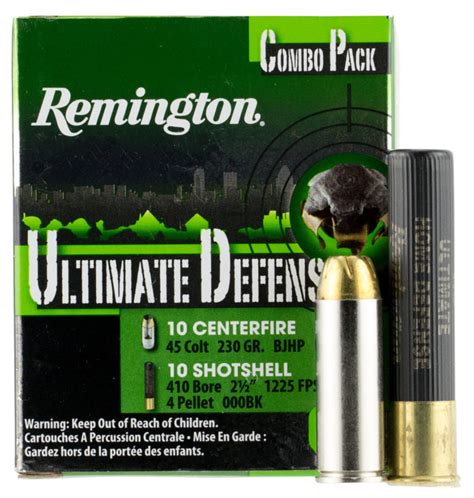 remington combo 410 45 long colt ammo