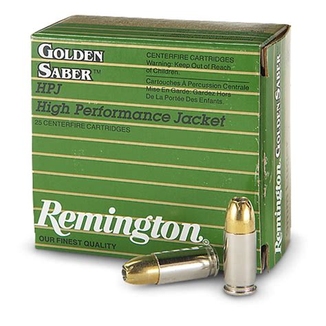 Remington Golden Saber Ammo