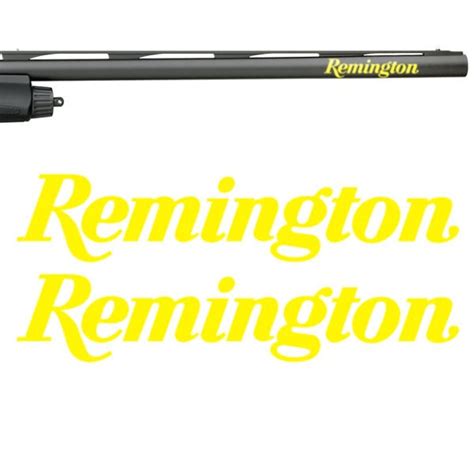 Remington Shotgun Barrel Stickers