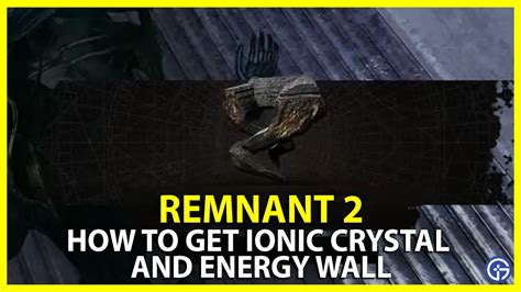 remnant 2 ionic crystal