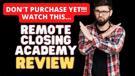 Remote Closing Academy Reddit