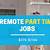 remote payroll jobs part time