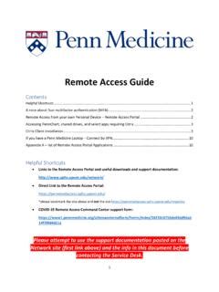 5 Ways Penn Remote Access