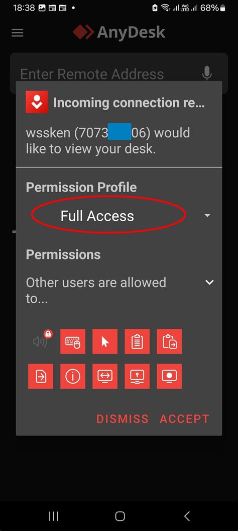 Remote Control Android With Anydesk