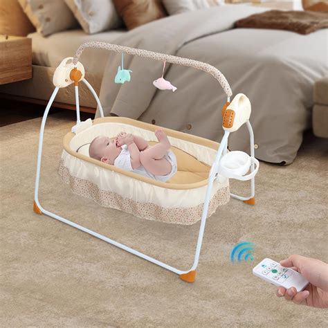 Remote Control Baby Cradle