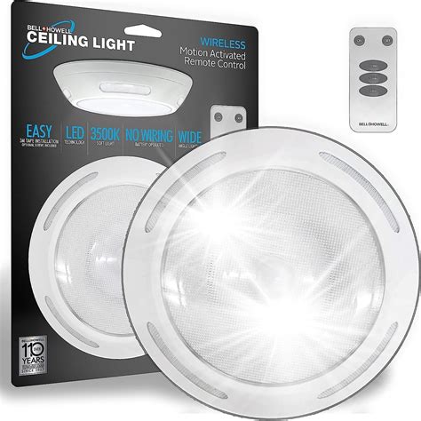 Remote Control Battery Operated Ceiling Light