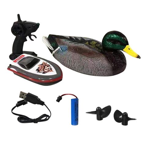 Remote Control Boat Duck Decoy