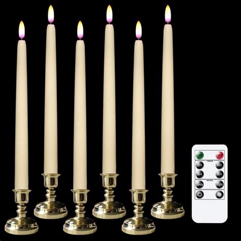 Remote Control Flameless Taper Candles